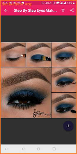 Step By Step Eye Makeup Tutorial 💄💁😍 screenshot