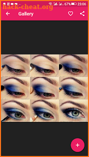 Step By Step Eyes Makeup Tutorial screenshot