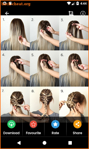 Step by Step Hairstyles for Girls screenshot
