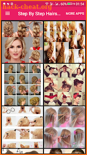 Step By Step Hairstyles For Women screenshot