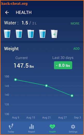 Step Counter - Pedometer Free & Calorie Counter screenshot