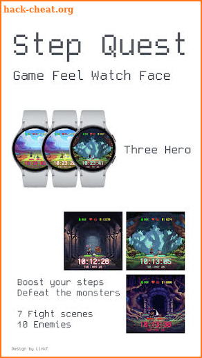 Step Quest Watch Face screenshot