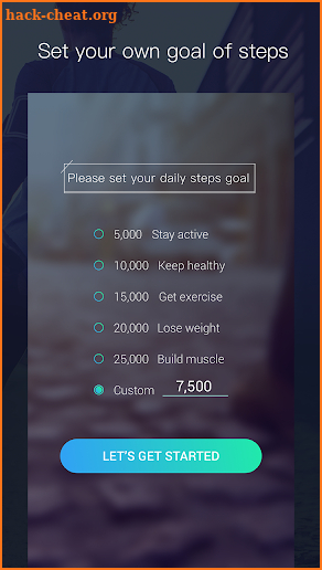 Step Tracker - Step Counter & walking tracker app screenshot