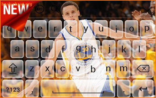 Stephen Curry Keyboard screenshot
