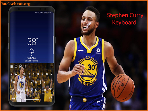 Stephen Curry Keyboard Emoji screenshot