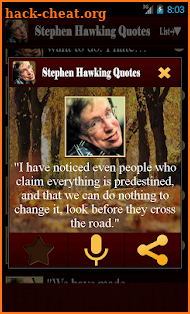 Stephen Hawking Quotes screenshot