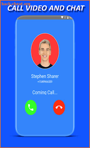 Stephen Sharer Call Video And chat screenshot