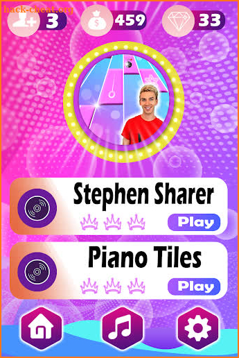 Stephen Sharer Piano Tiles screenshot