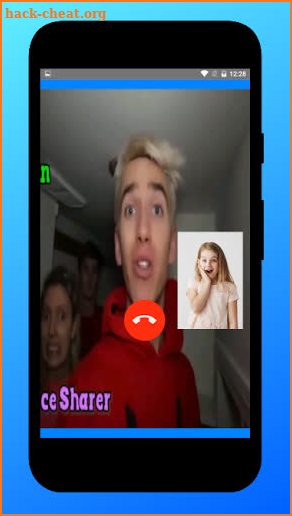 Stephen Sharer video Call screenshot