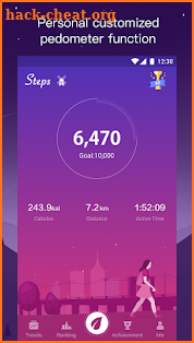 Steps - Personalized Pedometer, Steps Counter screenshot