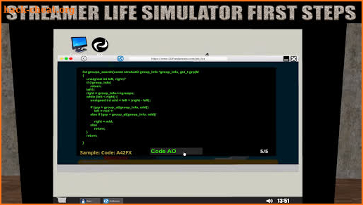 Steps Streamer Life Simulator screenshot