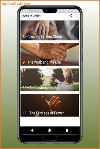 Steps to Christ - How to know Jesus screenshot