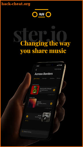 Sterio - Share Music Across Platforms screenshot