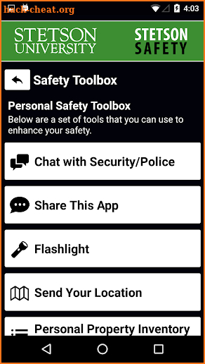 Stetson Safety screenshot