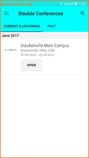 Steubenville Conferences screenshot