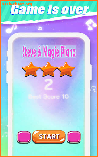 Steve and Maggie Piano Game screenshot
