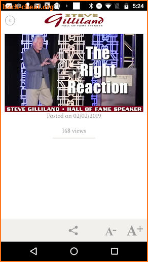 Steve Gilliland App screenshot