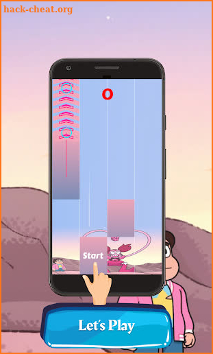 Steven of the Universe Found Piano Tiles 2021 screenshot