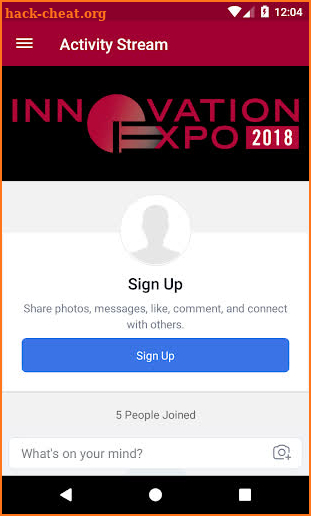 Stevens Innovation Expo screenshot