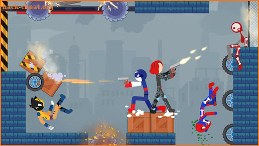 Stick Destruction - Battle of Ragdoll Warriors screenshot
