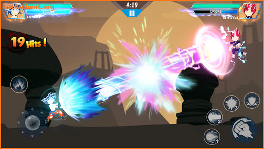 Stick Hero Fighter - Super Dragon Warriors screenshot