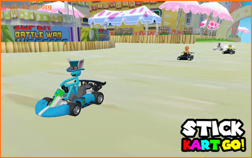 Stick Kart Go! screenshot
