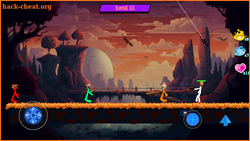 Stick Legend: Galactic Hero screenshot