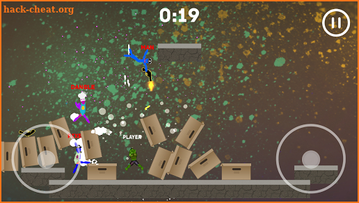 Stick Man Fight : Online game screenshot