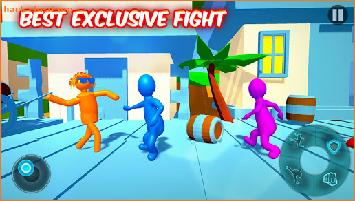 Stick Man Fighting: Flat Fall On The Floor 2019 screenshot