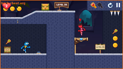 Stick Red Blue: Mystery Quest screenshot