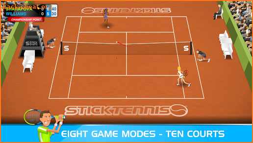Stick Tennis screenshot