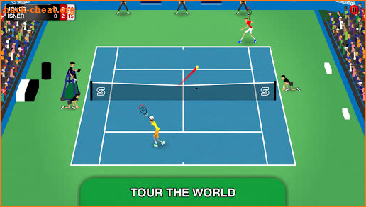 Stick Tennis Tour screenshot