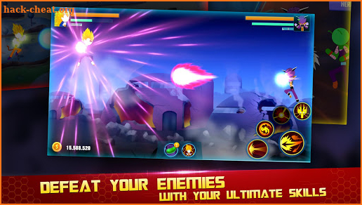 Stick Warriors: Super Battle War Fight screenshot