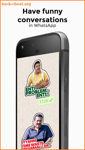 Sticker Babai - WAStickerApps Telugu Stickers screenshot
