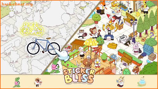 Sticker Bliss - Color Book screenshot