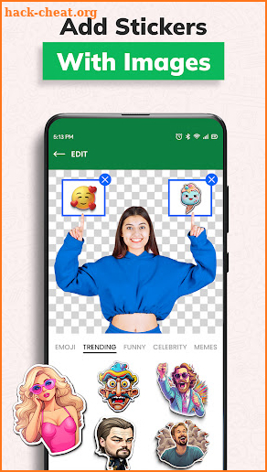 Sticker Box, Sticker Maker App screenshot