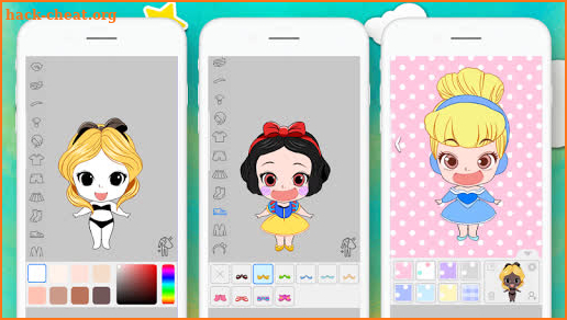 Sticker Girl - Princess Maker screenshot