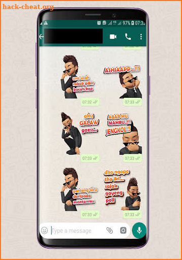 Sticker Jawa Jabrik Gondez Edition - WaStickersApp screenshot