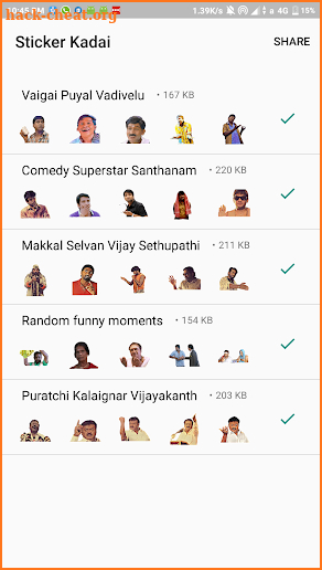 Sticker Kadai: Tamil Stickers for Whatsapp screenshot