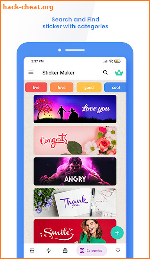 Sticker Maker - Create Custom Sticker screenshot