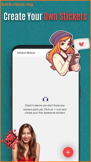 Sticker Maker - Personal Stickers for Whatsapp screenshot