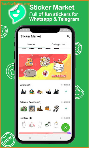 Sticker Market screenshot