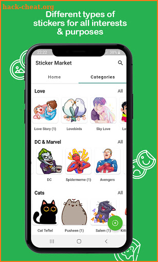 Sticker Market screenshot