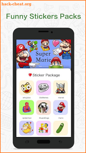 Sticker Packs For WhatsApp - doge meme screenshot