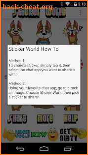 Sticker World by Emoji World ™ screenshot