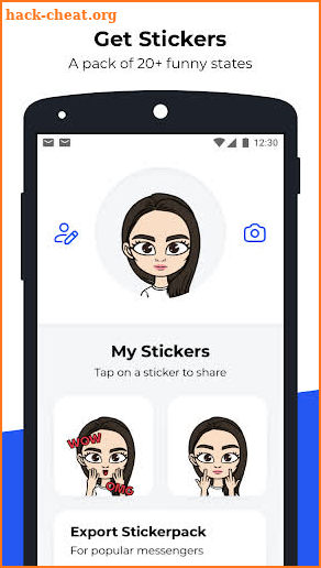 Stickerface screenshot