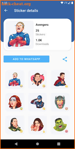 StickerHub - WAStickerApps screenshot