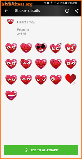Stickers And Emojis (WAStickerApps) screenshot