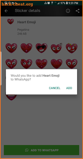 Stickers And Emojis (WAStickerApps) screenshot