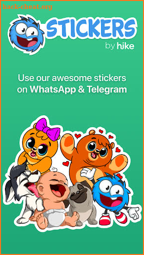 Stickers By Hike screenshot